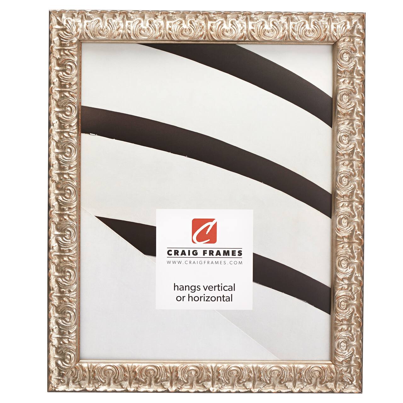 Craig Frames Versailles Ornate Silver Picture Frame